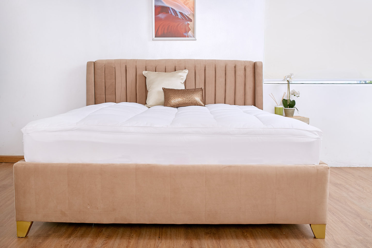 fieldcrest premium down alternative mattress topper reviews
